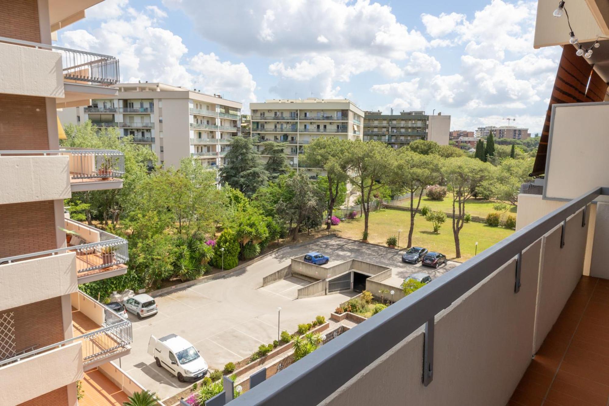 Belvedere Modern Apartment Con Parcheggio Gratuito Рим Экстерьер фото